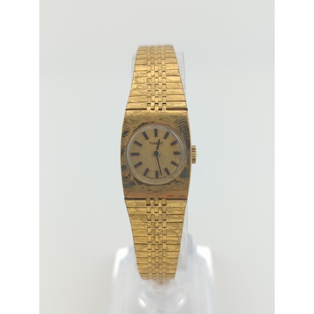 TISSOT Vintage Women's Ladies' Gold Plated G10 Manual Wind Mechanical Watch